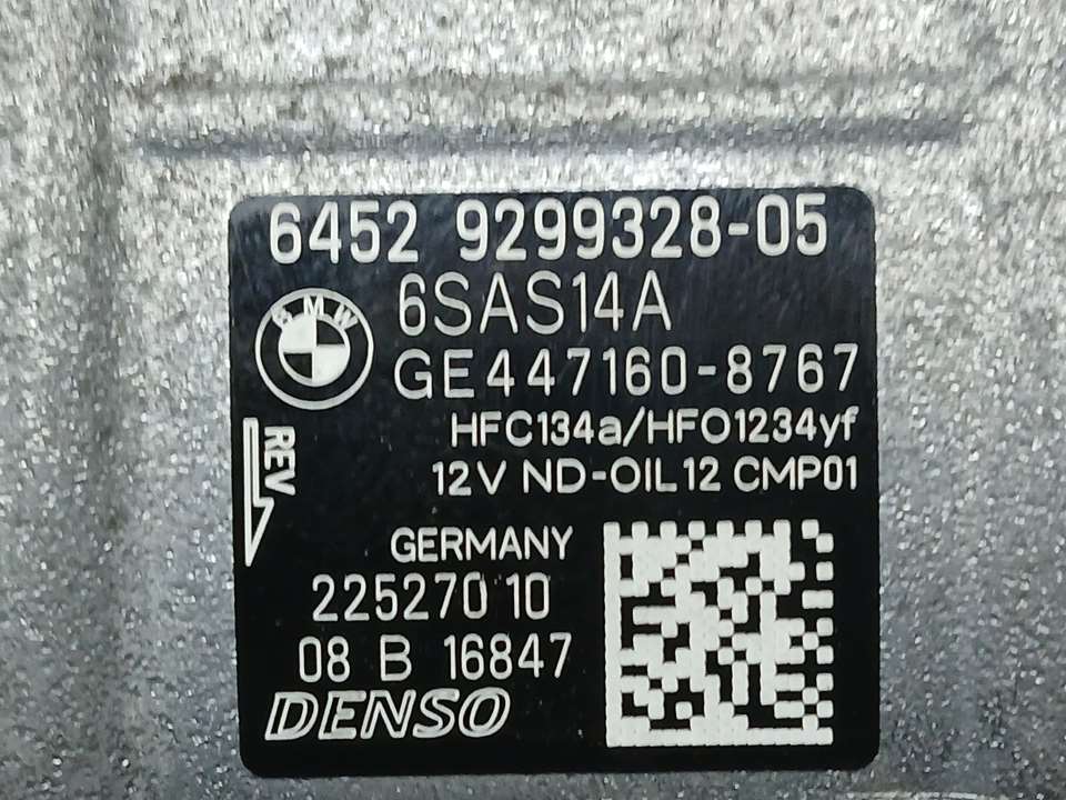 Compresor Aire Acondicionado para Bmw Serie 1 Lim. 5-Trg. (F20)