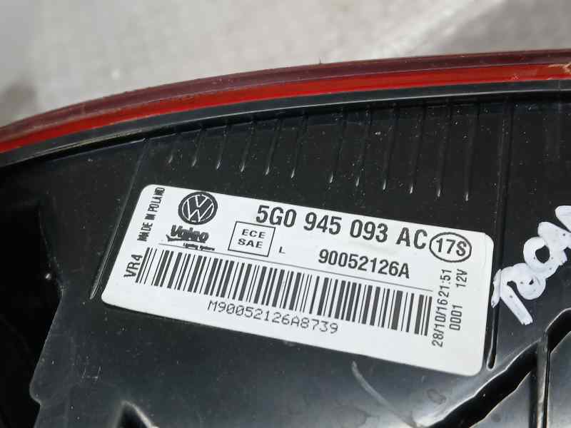 Piloto Trasero Izquierdo para Volkswagen Golf Vii Lim. (5G1)