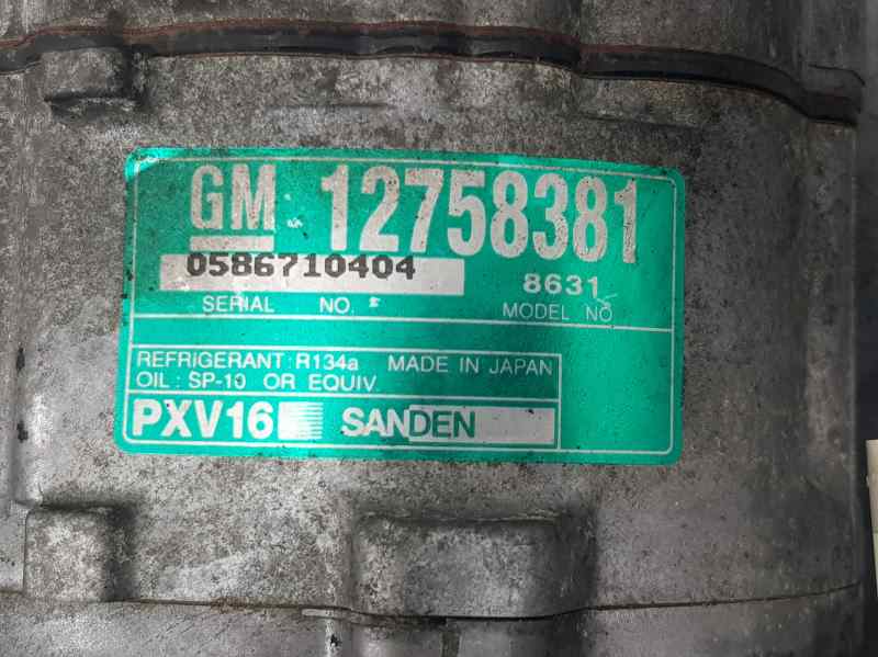 Compresor Aire Acondicionado para Saab 9-3 Cabrio