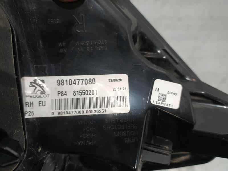 Piloto Trasero Derecho para Peugeot 3008