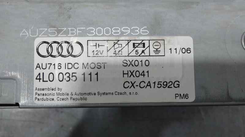Sistema Audio / Radio para Audi Q7 (4L)