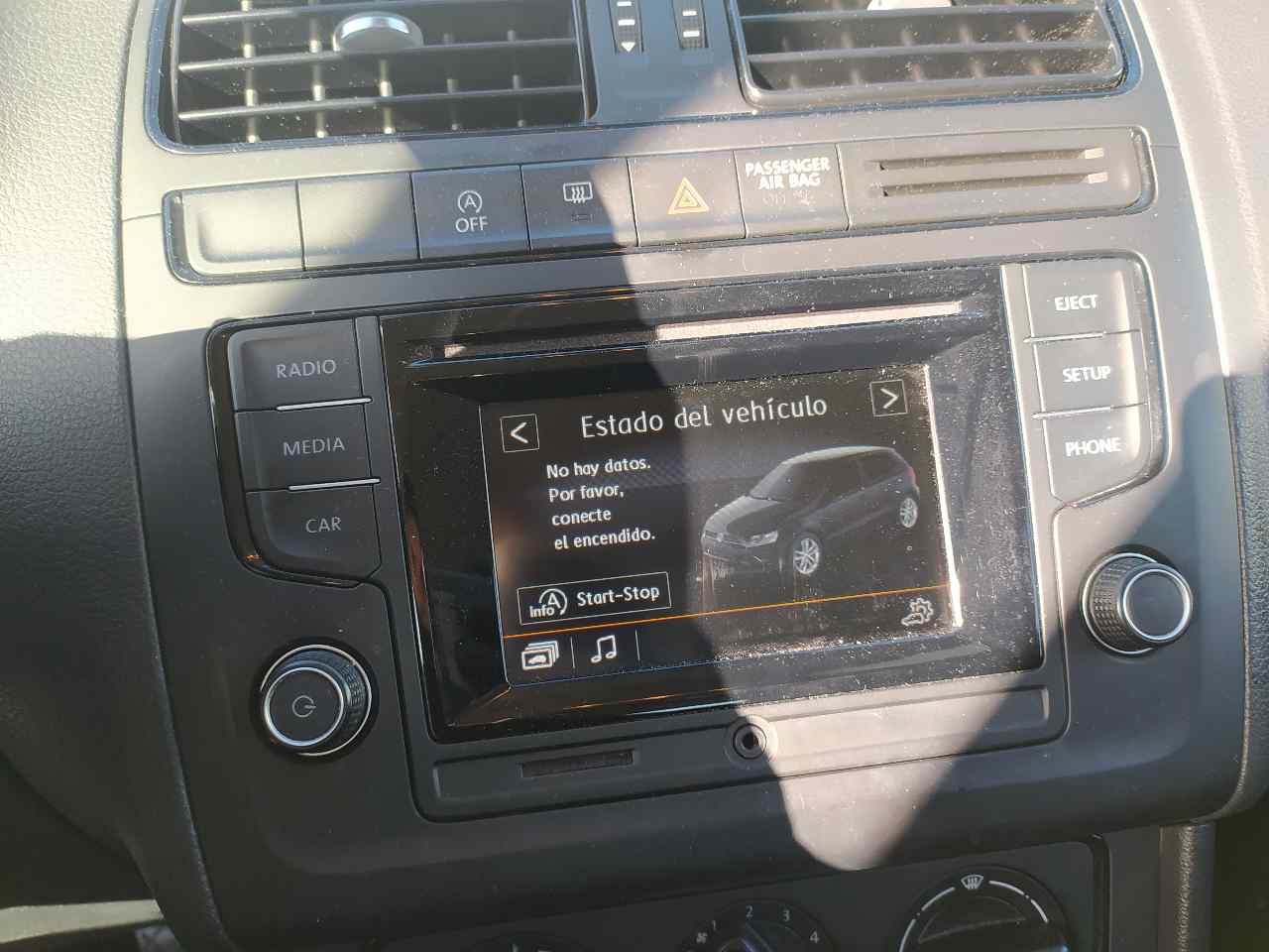 Sistema Audio / Radio Cd para Volkswagen Polo (6C1)