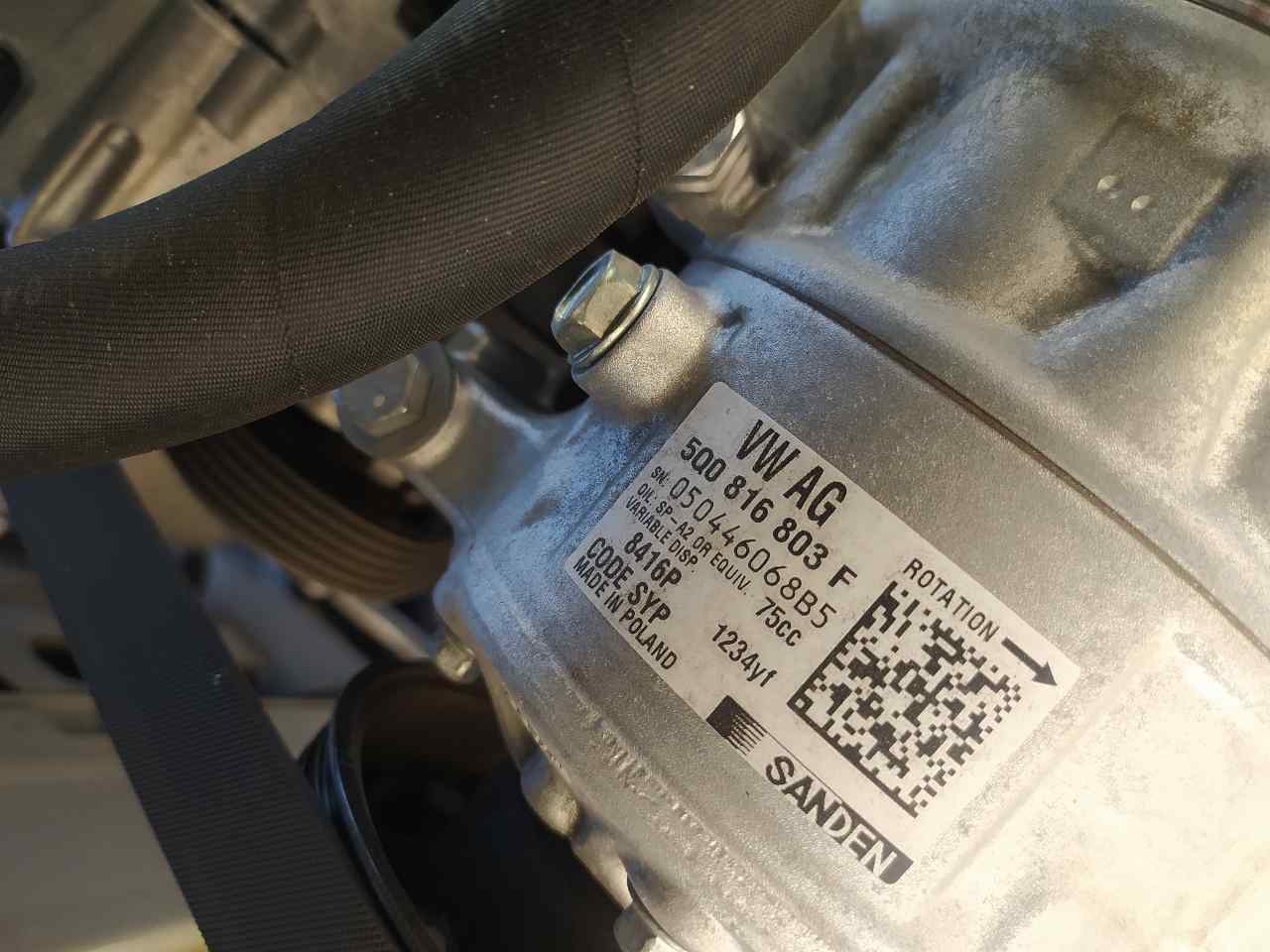 Compresor Aire Acondicionado para Skoda Fabia