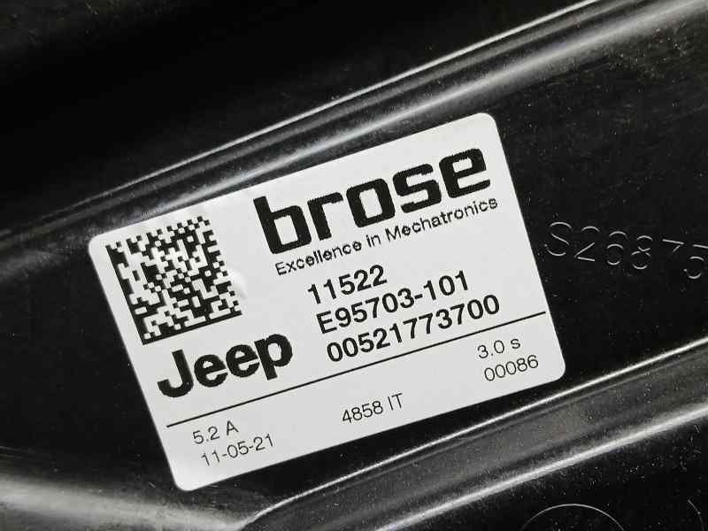 Elevalunas Trasero Derecho para Jeep Compass Ii