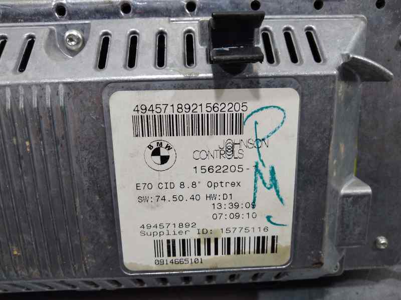 Pantalla Multifuncion para Bmw X5 (E70)