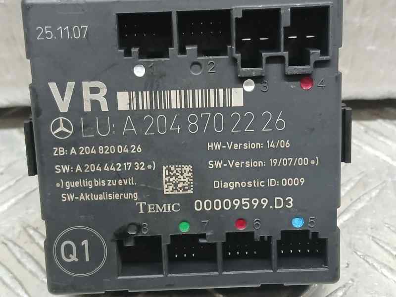 Modulo Electronico para Mercedes-Benz Clase C (W204) Berlina