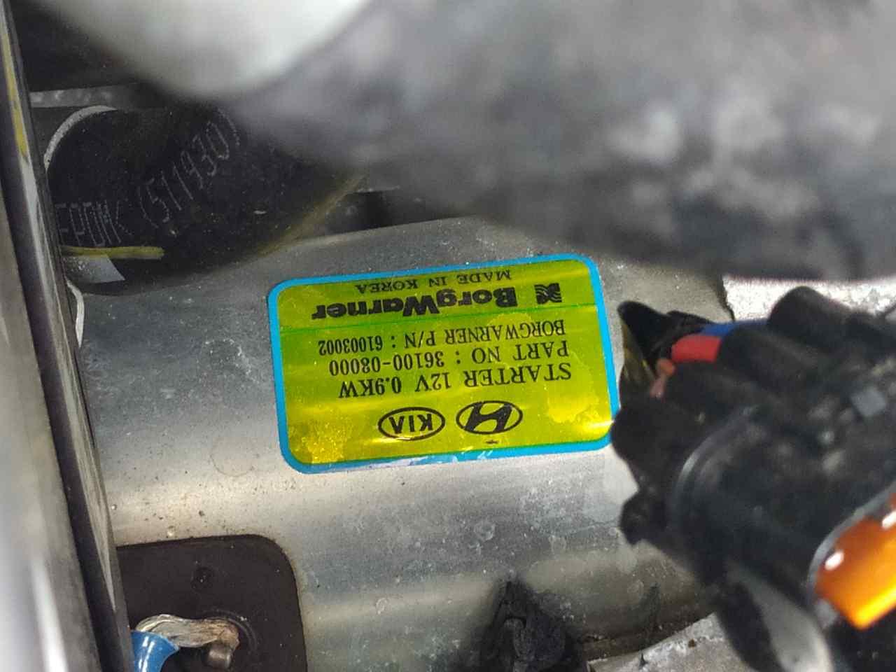 Motor Arranque para Hyundai I 20
