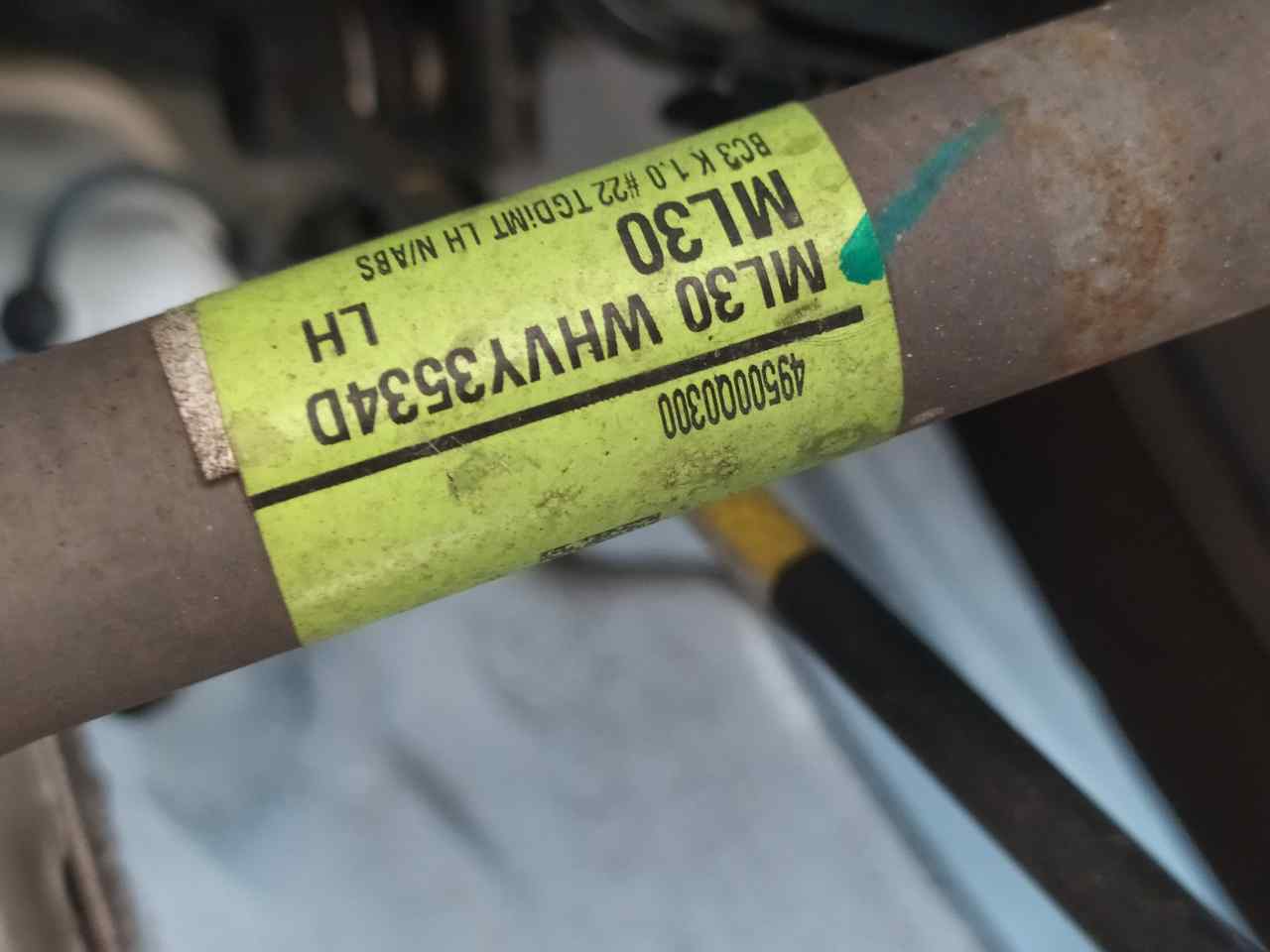 Transmision Delantera Izquierda para Hyundai I 20