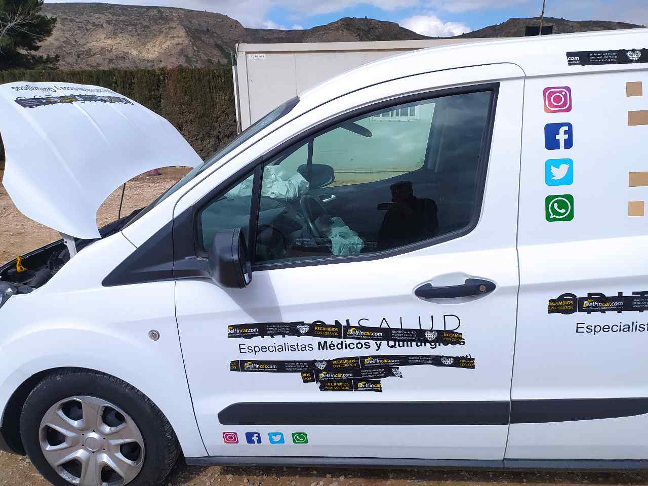 Puerta Delantera Izquierda para Ford Tourneo Courier (C4A)