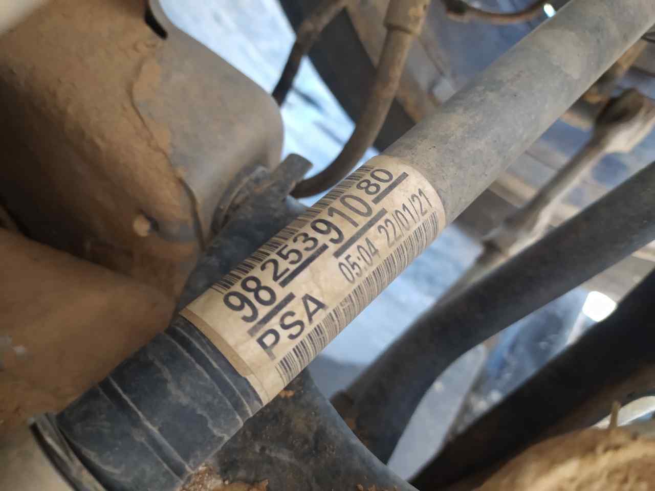 Transmision Delantera Izquierda para Opel Corsa F