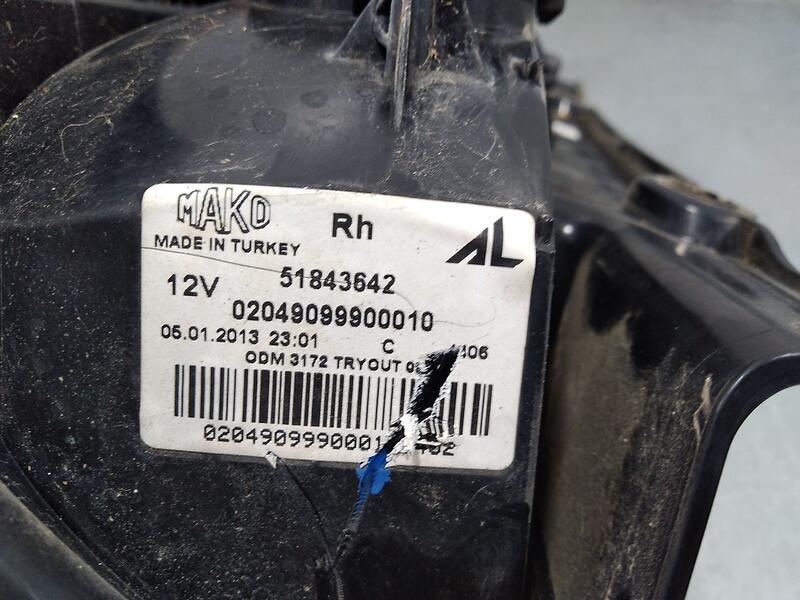 Piloto Trasero Derecho para Fiat Panda (319)