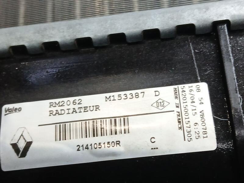 Radiador Agua para Renault Megane Iii Berlina 5 P