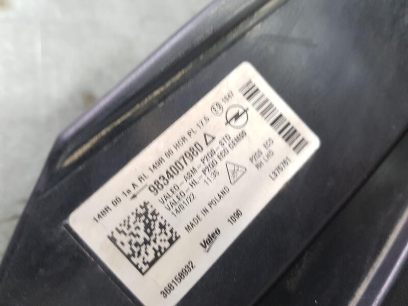 Faro Derecho para Opel Mokka
