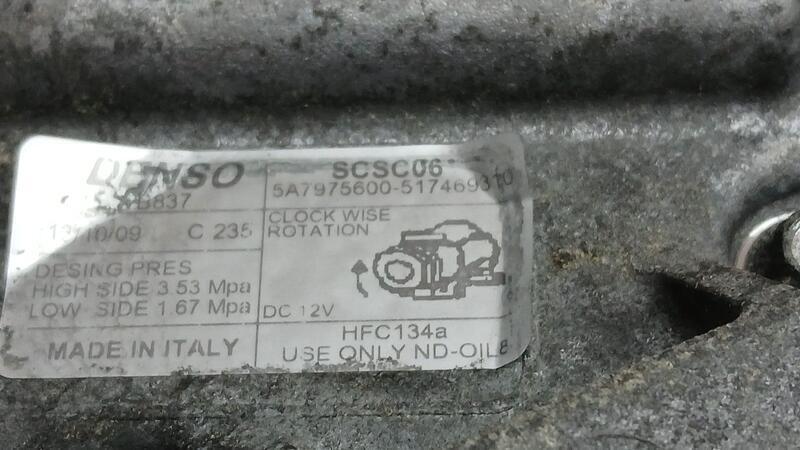 Compresor Aire Acondicionado para Ford Ka (Ccu)