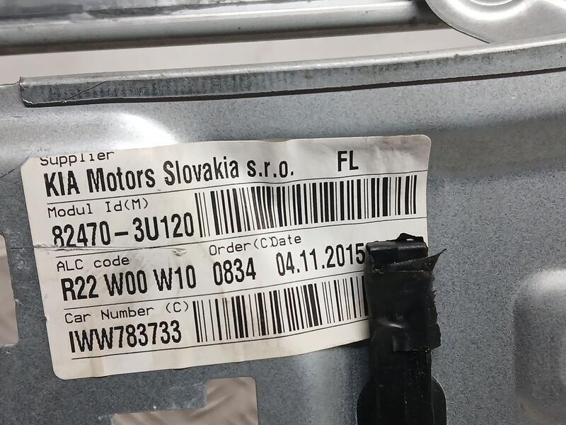 Elevalunas Delantero Izquierdo para Kia Sportage