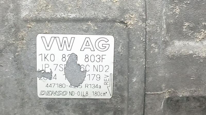 Compresor Aire Acondicionado para Audi A3 Sportback (8P)