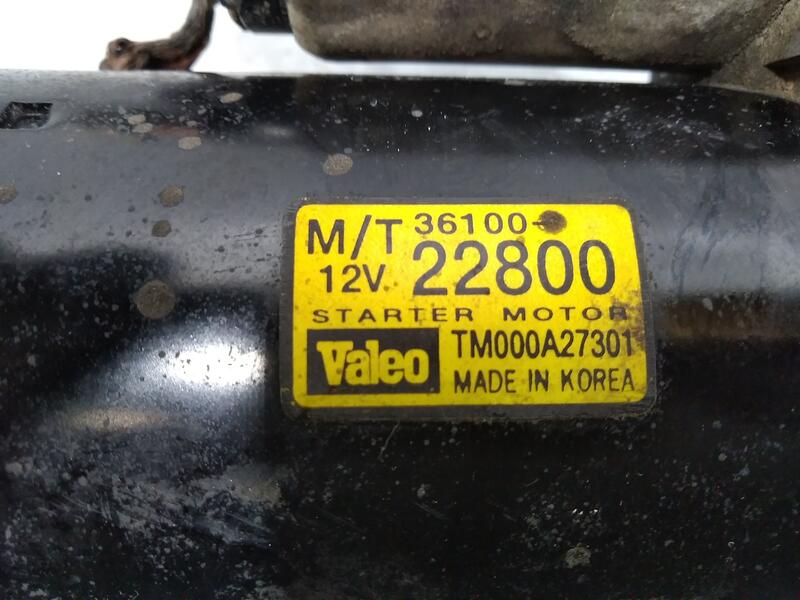 Motor Arranque para Hyundai Getz (Tb)
