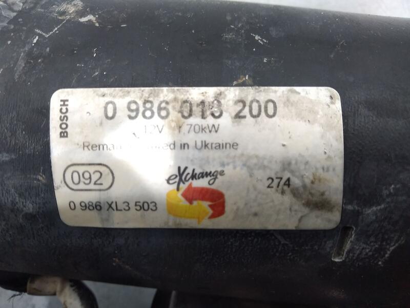Motor Arranque para Renault Kangoo (F/Kc0)