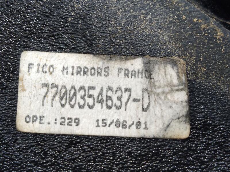 Retrovisor Derecho para Renault Kangoo (F/Kc0)
