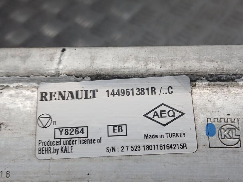 Intercooler para Renault Captur