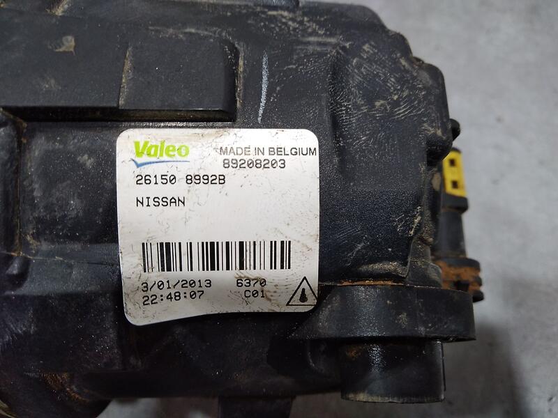 Faro Antiniebla Izquierdo para Nissan Juke (F15)