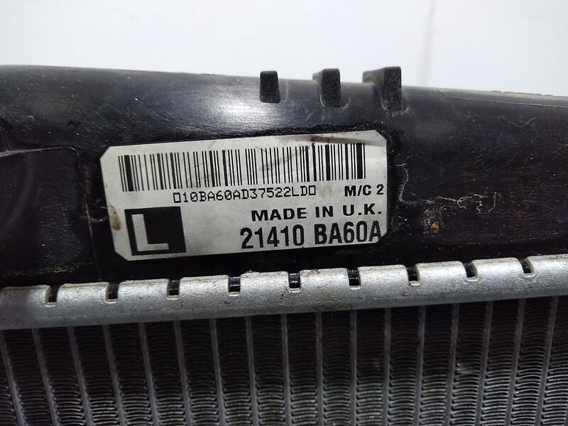 Radiador Agua para Nissan Juke (F15)