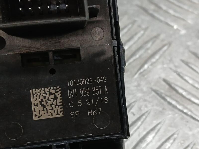 Mando Elevalunas Delantero Izquierdo para Skoda Fabia