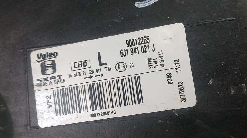 Faro Izquierdo para Seat Ibiza (6J5)