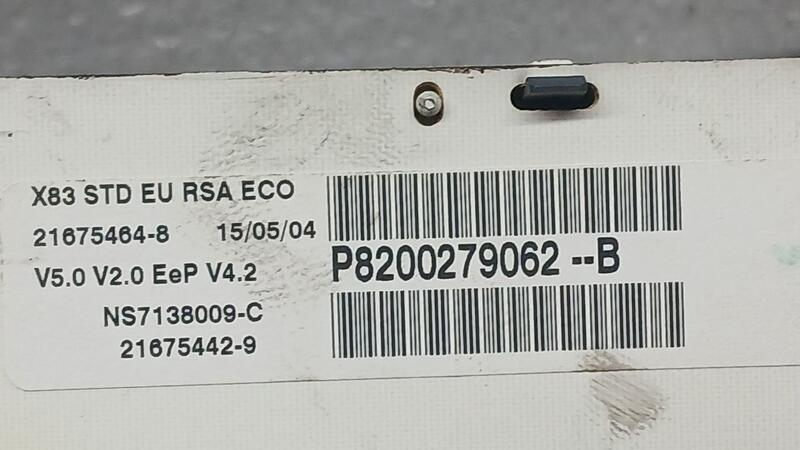 Cuadro Instrumentos para Renault Trafic Caja Cerrada (Ab 4.01)