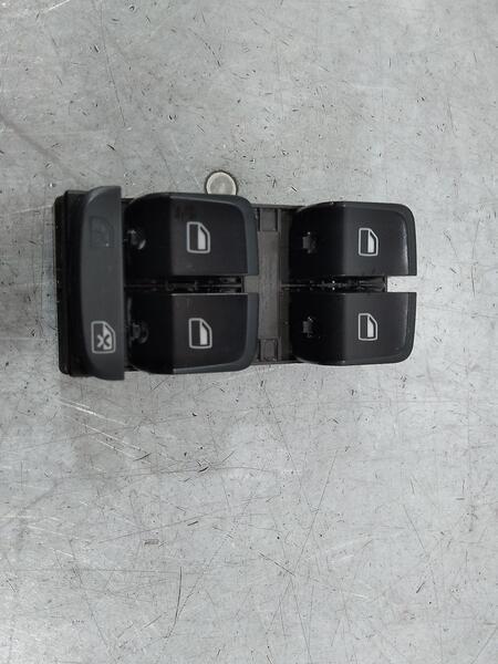 Mando Elevalunas Delantero Izquierdo para Audi A4 Ber. (B8)