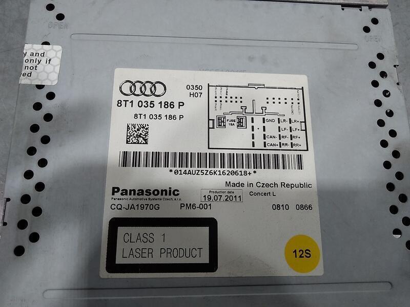 Sistema Audio / Radio Cd para Audi A4 Ber. (B8)