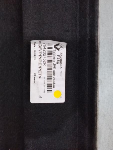 Bandeja Trasera para Renault Scenic Iii