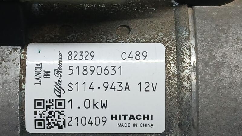 Motor Arranque para Abarth 500 Cabrio (150)