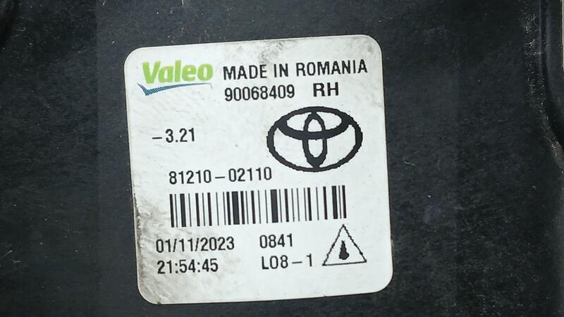 Faro Antiniebla Derecho para Toyota Aygo X