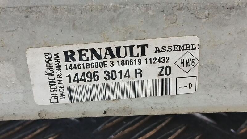 Intercooler para Renault Captur