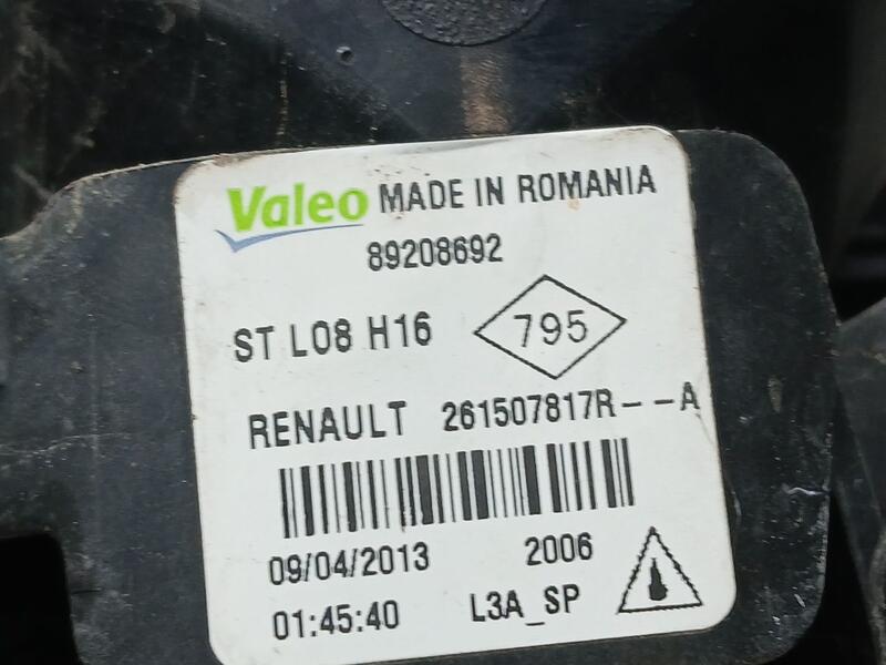 Faro Antiniebla Izquierdo para Dacia Lodgy