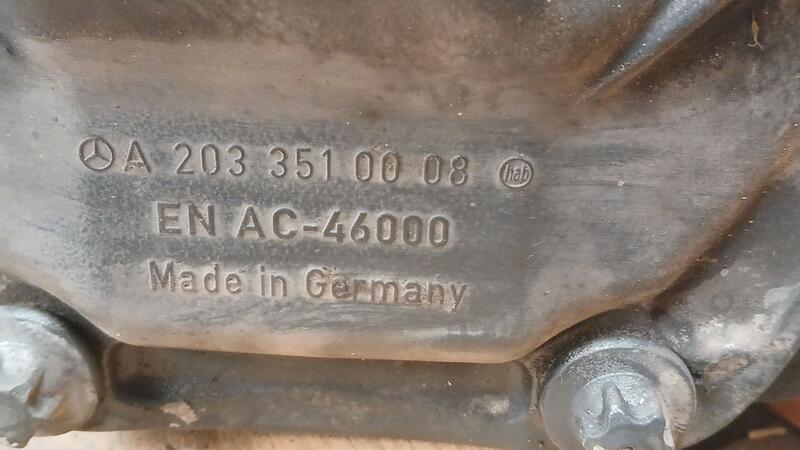 Diferencial Trasero para Mercedes-Benz Clase Slk (W171) Roadster