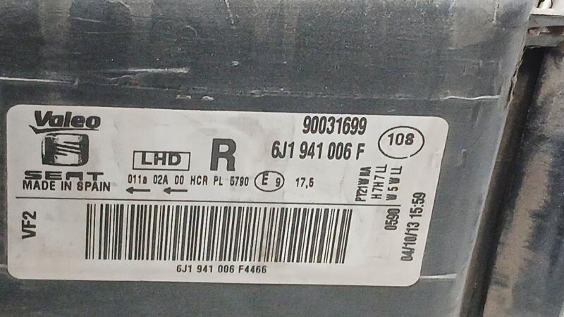 Faro Derecho para Seat Ibiza (6J5)