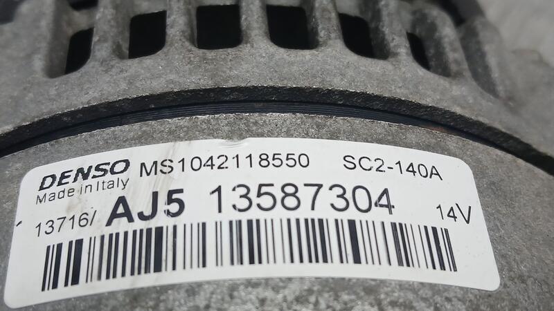 Alternador para Opel Astra K Lim. 5Türig