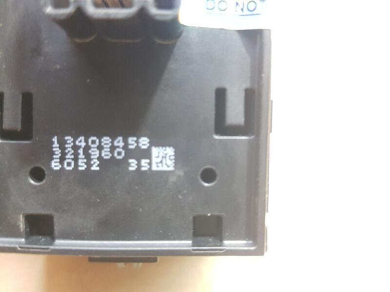 Mando Elevalunas Delantero Izquierdo para Opel Astra K Lim. 5Türig
