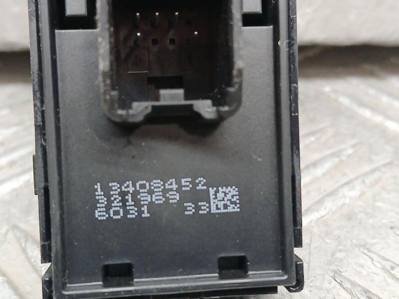 Mando Elevalunas Trasero Derecho para Opel Astra K Lim. 5Türig