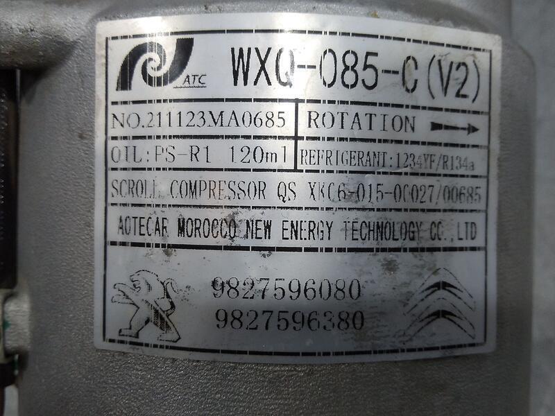 Compresor Aire Acondicionado para Peugeot 208 (P2)