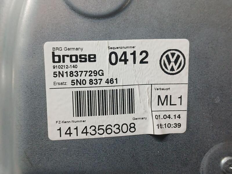 Elevalunas Delantero Izquierdo para Volkswagen Tiguan (5N2)
