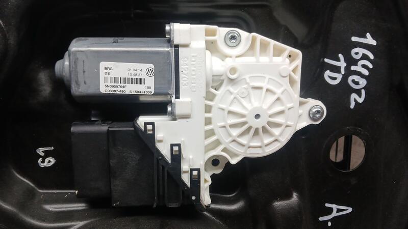 Elevalunas Trasero Derecho para Volkswagen Tiguan (5N2)