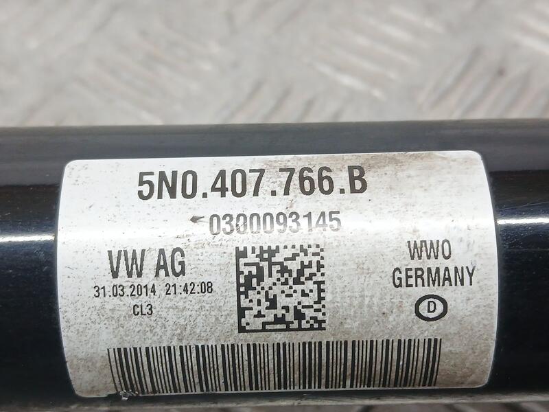Transmision Delantera Derecha para Volkswagen Tiguan (5N2)