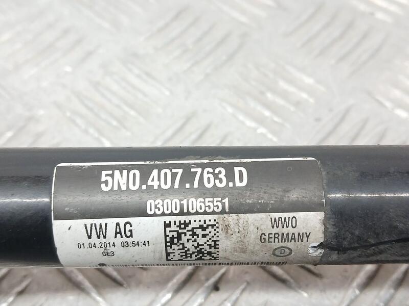 Transmision Delantera Izquierda para Volkswagen Tiguan (5N2)
