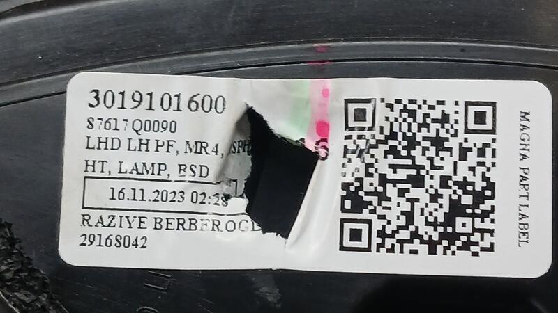 Retrovisor Izquierdo para Hyundai I 20