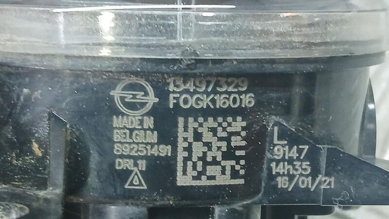 Faro Antiniebla Izquierdo para Opel Corsa F