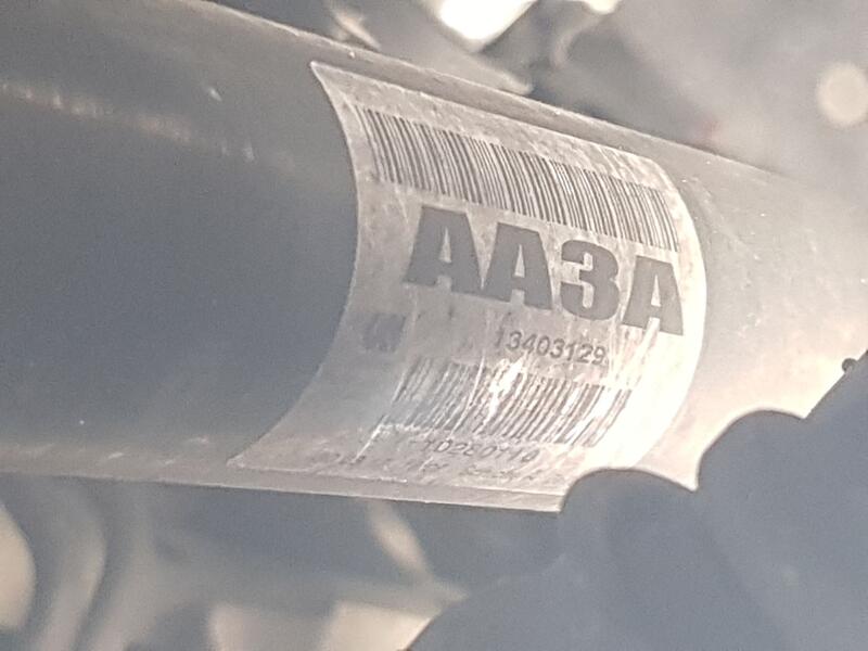 Transmision Delantera Derecha para Opel Astra K (B16)