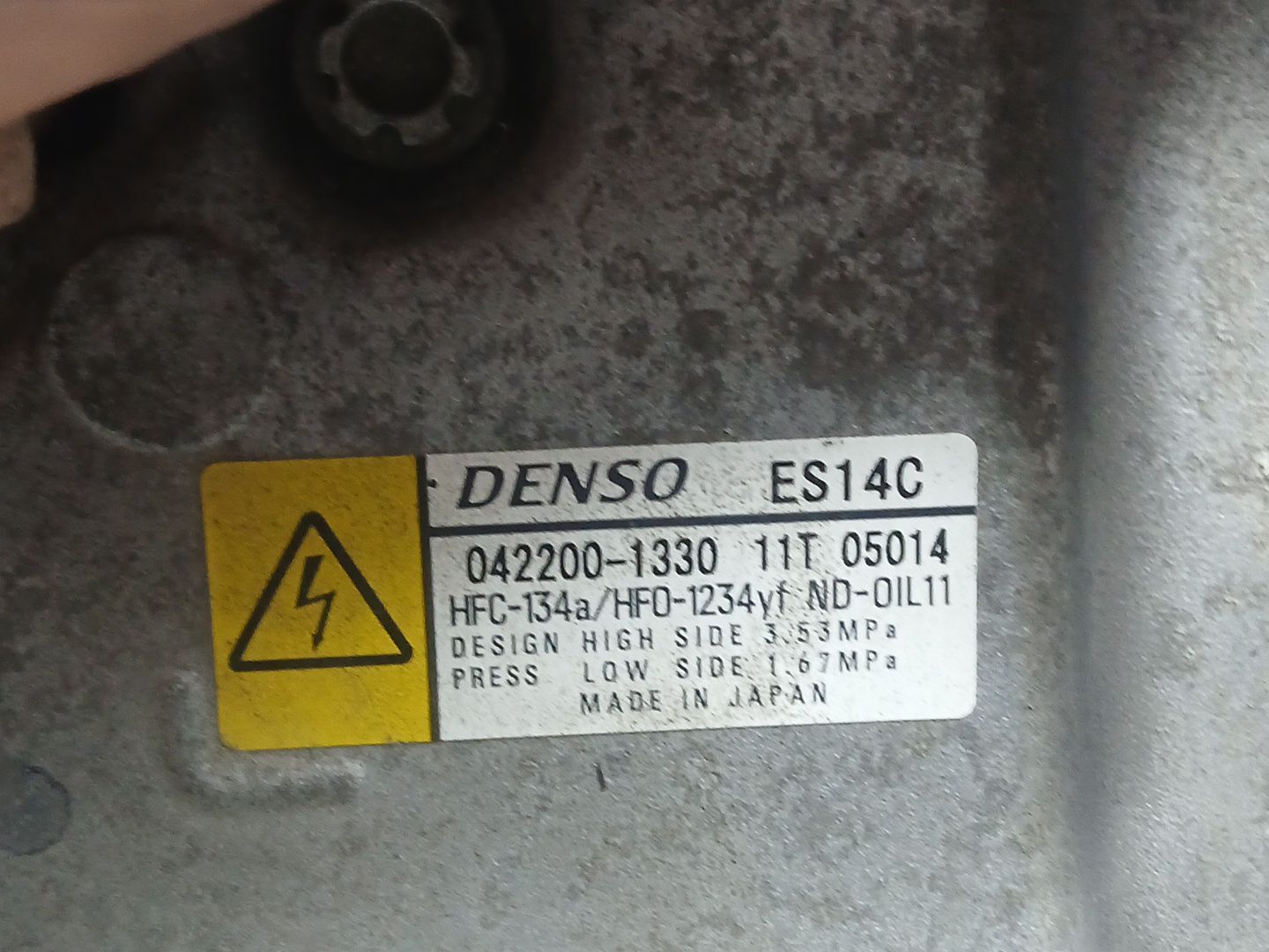 Compresor Aire Acondicionado para Toyota Auris